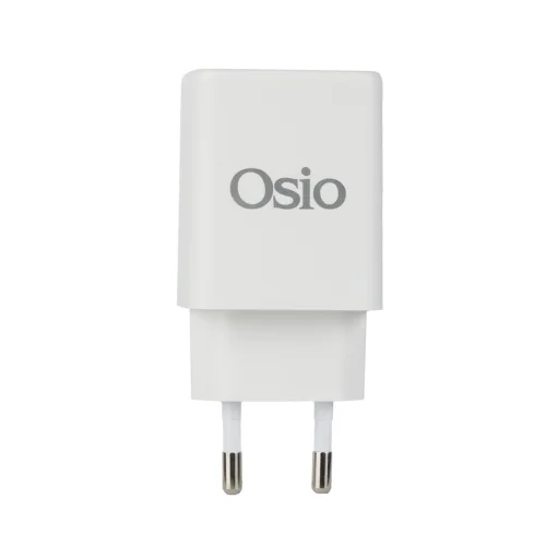 Osio OTU-5945W Λευκός ταχυφορτιστής ρεύματος με USB-A και TYPE-C-45W