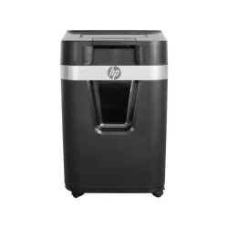 HP Pro Shredder Auto 200MC – 2821 Μαύρος καταστροφέας εγγράφων με συνδετήρες και καρτών Micro Cut P5 – 10 Manual/200 Auto x A4 – 32.2L