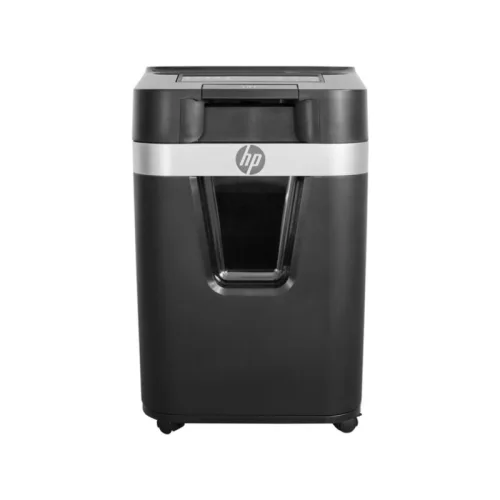 HP Pro Shredder Auto 200MC – 2821 Μαύρος καταστροφέας εγγράφων με συνδετήρες και καρτών Micro Cut P5 – 10 Manual/200 Auto x A4 – 32.2L