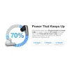 AGM Buds 8 – Ακουστικά Bluetooth 5.4 με 13mm Driver & ANC έως -25dB, IPX4, Μαύρο