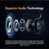 AGM Motion Buds 1 – Ασύρματα Ακουστικά Open Ear Bluetooth 5.2, IP68, USB Type-C, Μαύρο