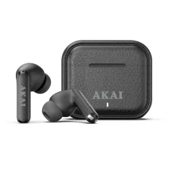 AKAI BTE-J700HAENC Ασύρματα Ακουστικά TWS με Hybrid ANC/ENC, LDAC Hi-Res, έως 30h, Γρήγορη Φόρτιση (Μαύρα)