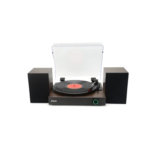 Akai ATT-200SP – Πικάπ με Εξωτερικά Ηχεία 2×10W, Bluetooth 5.4 & 3 Ταχύτητες 33/45/78 RPM
