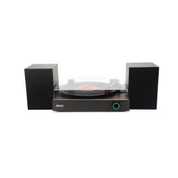 Akai ATT-200SP – Πικάπ με Εξωτερικά Ηχεία 2×10W, Bluetooth 5.4 & 3 Ταχύτητες 33/45/78 RPM