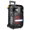 AKAI ABTS-X5 Fusion Φορητό Ηχείο Party με Τρόλεϊ 50W RMS, Bluetooth 5.0/TWS, USB/TF/AUX, FM, Ασύρματο Μικρόφωνο