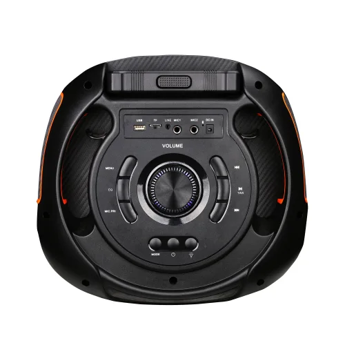 AKAI ABTS-X5 Fusion Φορητό Ηχείο Party με Τρόλεϊ 50W RMS, Bluetooth 5.0/TWS, USB/TF/AUX, FM, Ασύρματο Μικρόφωνο