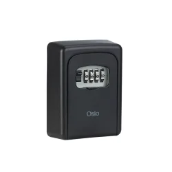 Οsio OSB-3680-BL Μαύρη κλειδοθήκη από αλουμίνιο με συνδυασμό 4 ψηφίων – 9 x 4 x 12cm