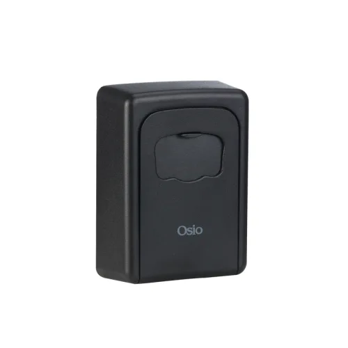 Οsio OSB-3680-BL Μαύρη κλειδοθήκη από αλουμίνιο με συνδυασμό 4 ψηφίων – 9 x 4 x 12cm
