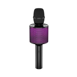 AKAI PartyVoice Mic Ασύρματο Μικρόφωνο Karaoke με Ηχείο, Bluetooth 5.4, 2.4 GHz & RGB Φωτισμό
