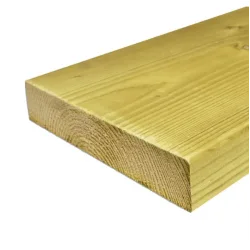 Ξύλινο μαδέρι εμποτισμένο  4,5x19,5x450εκ.