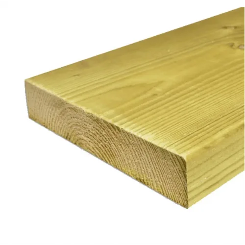 Ξύλινο μαδέρι εμποτισμένο  4,5x19,5x450εκ.