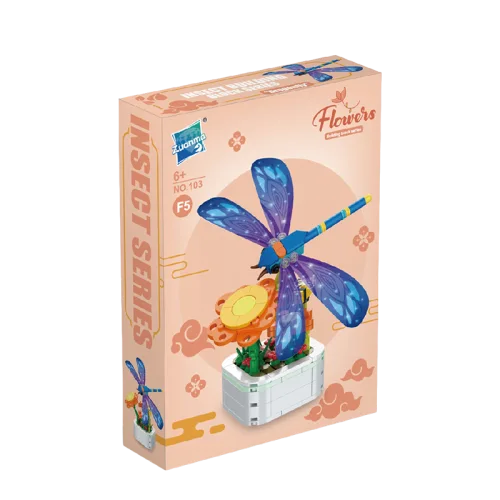 Zuanma Insect Building Block Series - Dragonfly