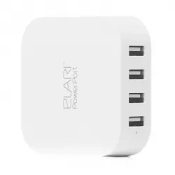 Elari PowerPort 4 Charging Station 4x USB White Φορτιστής Λευκός GR