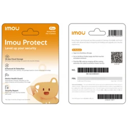 Imou ΣΥΝΔΡΟΜΗ IMOU PROTECT PLUS: ΕΓΓΡΑΦΗ ΜΙΑΣ ΚΑΜΕΡΑΣ ΔΙΑΡΚΕΙΑΣ 30 ΗΜΕΡΩΝ ΣΤΟ IMOU CLOUD