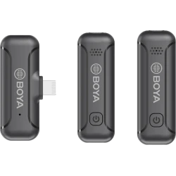 BOYA BY-WM3T2-D2 2,4GHz Mobile wireless mic For IOS iPhone (2 transmitters, two person vlog)