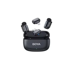 BOYA Mini iPhone Lightning & Type-C - 2,4GHz 2mic Wireless Microphone with Charging Box