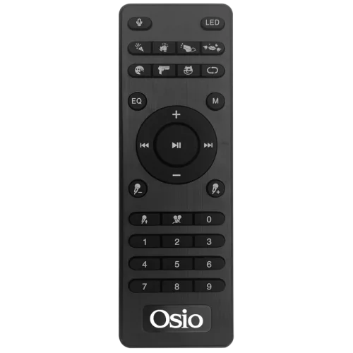 Osio OBT-8020 Φορητό ηχείο Bluetooth με USB, LED, AUX, TF, RC, FM, TWS και ενσ. μικρόφωνο – 60 W