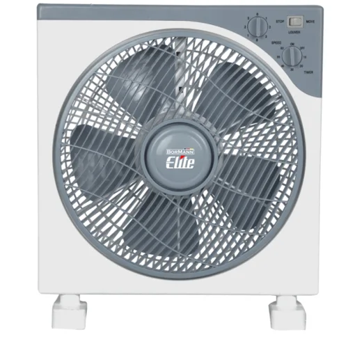 BORMANN Elite BFN1025 Ανεμιστήρας Box 30CM, 40W, Λευκό/Γκρί