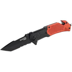 ΣΟΥΓΙΑΣ ΕΠΙΒΙΩΣΗΣ ΣΕ ΚΟΚΚΙΝΟ ΧΡΩΜΑ ,200mm ,ΜΑΥΡΗ ΛΑΜΑ ,ΛΑΒΗ ΑΛΟΥΜΙΝΙΟΥ BORMANN Pro BHT7591