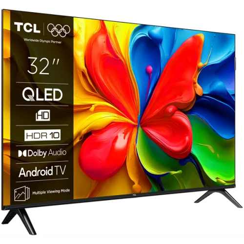TCL 32S4K HD QLED TV with HDR and Android TV (2025)
