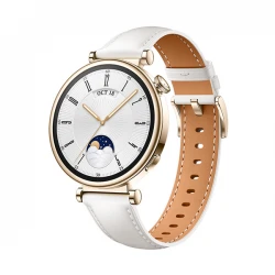 Huawei Watch GT 4 White Leather Strap
