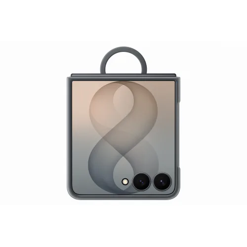 Samsung Silicone Ring Magnet Case Galaxy Z Flip 8 Black