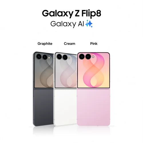 Samsung Galaxy Z Flip8 F776B 5G Dual Sim 12GB RAM 256GB - Graphite