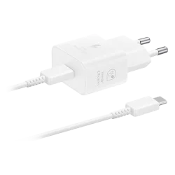 Samsung T2510 Fast Travel Charger 25W Type-C To Type C White