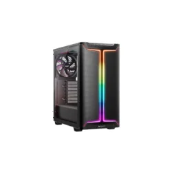 BEQUIET PC CHASSIS PURE BASE 501 DX BLACK BGW76, MIDI TOWER ATX, ARGB LIGHTING, W/O PSU, Top: 1x Pure Wings 3 140mm PWM, Front: 1x Pure Wings 3 140mm  PWM, Rear: 1x Pure Wings 3 140mm PWM, 3YW.