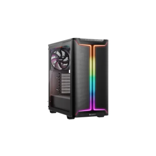 BEQUIET PC CHASSIS PURE BASE 501 DX BLACK BGW76, MIDI TOWER ATX, ARGB LIGHTING, W/O PSU, Top: 1x Pure Wings 3 140mm PWM, Front: 1x Pure Wings 3 140mm  PWM, Rear: 1x Pure Wings 3 140mm PWM, 3YW.
