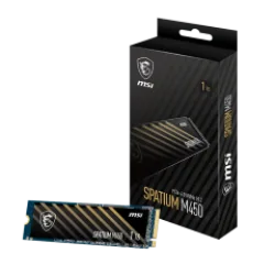 MSI SSD SPATIUM M450 M.2. NVME PCIE GEN 4.0 1TB V1, M.2 2280, NVMe PCI-E GEN4x4, READ 3600MB/s, WRITE 3000MB/s, 5YW.