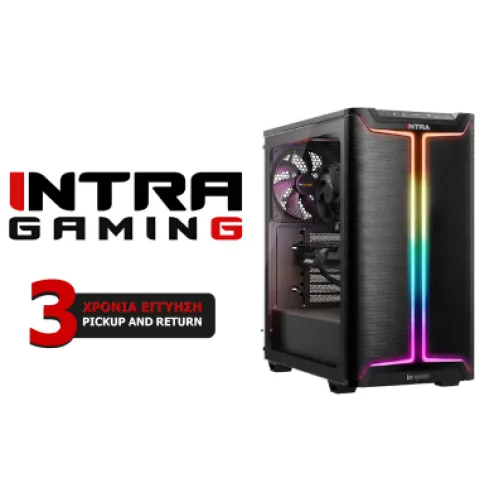 INTRA PC GAMING 14th GEN, INTEL CORE i5 14400F, 16GB DDR4 3200MHz, NVIDIA VGA RTX 5060 8GB, 1TB SSD NVME, LAN GB, MIDI TOWER, 750W PSU, WIN11HOME, 3YW.