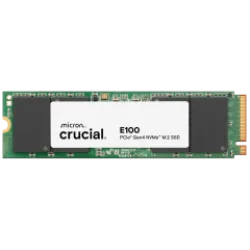 CRUCIAL SSD M.2 NVMe PCI-E GEN4 2TB CT2000E100SSD8, M.2 2280, NVMe PCI-E GEN4x4, READ 5000MB/s, WRITE 4500MB/s, 2YW.