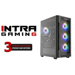 INTRA PC AMD GAMING, AMD RYZEN 5 5500, 16GB DDR4 3200MHz, NVIDIA VGA RTX 3050 6GB, 512GB SSD NVME, LAN GB, MIDI TOWER, 600W PSU, WIN11HOME, 3YW.