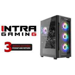 INTRA PC AMD GAMING FREE, AMD RYZEN 7 5700X, 16GB DDR4 3200MHz, NVIDIA VGA RTX 5060 8GB, 1TB SSD M.2 NVMe, LAN GB, MIDI TOWER, 650W PSU, NO_OS, 3YW.