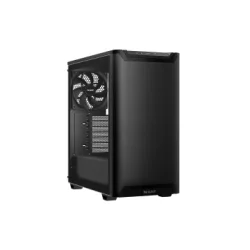 BEQUIET PC CHASSIS PURE BASE 501 AIRFLOW WINDOW BLACK BGW74, MIDI TOWER ATX, W/O PSU, Front: 1x Pure Wings 3 140mm PWM, Rear: 1x Pure Wings 3 140mm PWM, 3YW.