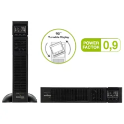 TECNOWARE UPS EVO DSP PLUS 3600 R/T HE PF 0.9 IEC TOGETHER ON, 3600VA/3240W, ON LINE DSP DOUBLE CONVERSION, 2YW ELECTRONIC PARTS & 1YW BATTERIES.