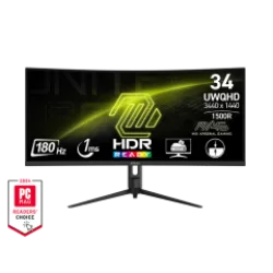MSI MONITOR GAMING MAG 342CQR E2, CURVED VA UWQHD, 34