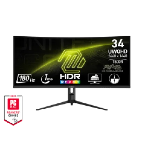 MSI MONITOR GAMING MAG 342CQR E2, CURVED VA UWQHD, 34