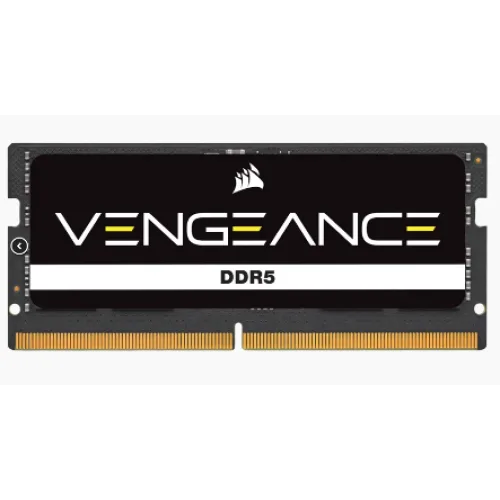 CORSAIR RAM SODIMM XMS5 16GB CMSX16GX5M1A5600C48, DDR5, 5600MHz, LATENCY 48-48-48-90, 1.1V, VENGEANCE, BLACK, LTW.