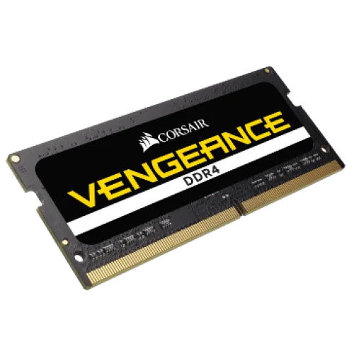 CORSAIR RAM SODIMM XMS4 8GB CMSX8GX4M1A3200C22, DDR4, 3200MHz, LATENCY 22-22-22-53, 1.20V, VENGEANCE, BLACK, LTW.