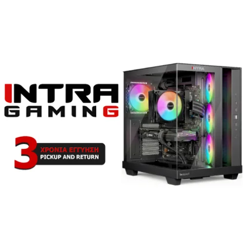 INTRA PC GAMING WIFI, AMD RYZEN 5 9600X, 16GB DDR5, NVIDIA VGA RTX 5060 8GB, 1TB SSD NVMe, LAN GB, MIDI TOWER, 650W PSU, WIN11HOME, 3YW.