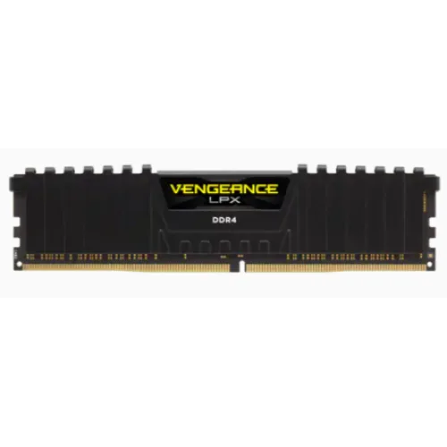 CORSAIR RAM DIMM XMS4 16GB CMK16GX4M1E3200C16, DDR4, 3200MHz, LATENCY 16-20-20-38, 1.35V, VENGEANCE LPX, XMP 2.0,  BLACK, LTW.