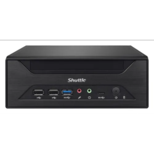 SHUTTLE XPC BB SLIM XH610, SOCKET INTEL LGA1700 14th/13th/12th GEN, 2 SODIMM SOCKET DDR4, INTEL H610 CHIPSET, INTEL UHD GRAPHICS, LAN GB, SLIM CHASSIS, 120W AC ADAPTOR, 2YW.