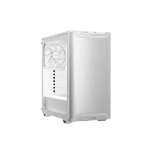 BEQUIET PC CHASSIS PURE BASE 501 AIRFLOW WINDOW WHITE BGW75, MIDI TOWER ATX, W/O PSU, Front: 1x Pure Wings 3 140mm PWM White, Rear: 1x Pure Wings 3 140mm PWM White, 3YW.