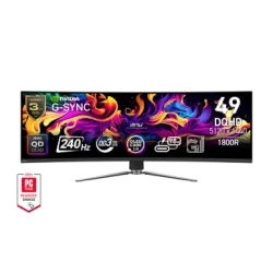 MSI MONITOR GAMING MPG 491CQPX QD-OLED, CURVED QD-OLED DQHD, 49