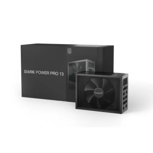 BEQUIET PSU DARK POWER PRO 13 1300W BN331, TITANIUM CERTIFIED, MODULAR CABLES, SILENT WINGS 135MM FAN, 10YW.