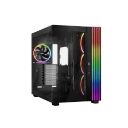 BEQUIET PC CHASSIS LIGHT BASE 900 FX BLACK BGW71, FULL TOWER ATX, ARGB LIGHTING, W/O PSU, Side: 3x Light Wings Reversed 140mm PWM, Rear: 1x Light Wings 140mm PWM, 3YW.