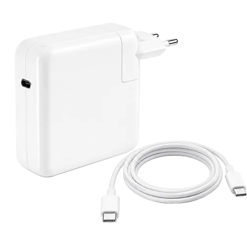 JLC 96W USB-C Adapter + Cable (Bulk) - White