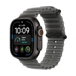 Watch Apple Watch Ultra 4 (2026) 5G 49mm  Black Titanium Case with Translucent Black Ocean Band - Black
